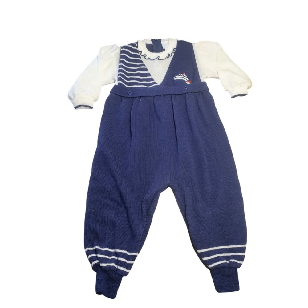 Vintage Petit Ami Nautical One piece 24 month